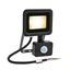 NOCTIS LUX 2 SMD 230V 10W IP44 WW black with sensor thumbnail 3