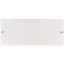 Front plate blind for 24 Module units per row, 1 row, white thumbnail 1