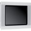 Single touch display, 12-inch display, 24 VDC, 800 x 600 px, 2x Ethernet, 1x RS232, 1x RS485, 1x CAN, 1x DP, PLC function can be fitted by user thumbnail 20