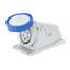 90° ANGLED SURFACE-MOUNTING SOCKET-OUTLET - IP67 - 3P+N+E 16A 200-250V 50/60HZ - BLUE - 9H - SCREW WIRING thumbnail 2