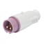 STRAIGHT PLUG - IP44 - 3P 32A 20-25V 50-60HZ - VIOLET - n.r. - SCREW WIRING thumbnail 1