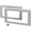 Plinth, side panels for HxD 200 x 300mm, grey, with cable duct cutout thumbnail 3