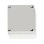 Enclosure ABS, grey cover, 110x110x65 mm, RAL7035 thumbnail 2