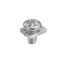 Screw for industrial connector, Steel, Colour: Silver grey thumbnail 1