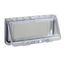 Plastic window with hinged transparent cover, L78xW95xD25mm. thumbnail 3