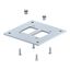 ISS160160BP Floor plate for install. column, industry 250x250x8mm thumbnail 1