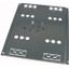 Mounting plate, +mounting kit, for NZM2, vertical, 4p, HxW=400x600mm thumbnail 2