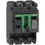 Circuit breaker basic frame, ComPacT NSX100F, 36 kA at 415 VAC 50/60 Hz, 100 A, without trip unit, 3 poles thumbnail 1