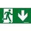 Adhesive pictogram, arrow down, viewing distance: 20m thumbnail 2
