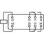 Basic relay Nominal input voltage: 230 VAC 2 changeover contacts thumbnail 6