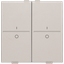 Double key with 'I' and '0' symbols for wireless switch or push button thumbnail 2