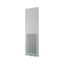 Front plate (section high), ventilated, W=600mm, IP42, grey thumbnail 4