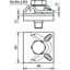 MV clamp StSt (V4A) f. Rd 8-10mm with hexagon screw thumbnail 2