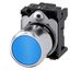 Pushbutton, compact, with extended stroke (12 mm), 22 mm, round, Metal, blue,  3SU1250-0EB50-0AA0-Z X90 thumbnail 2