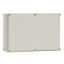 Polyamide case with PC-cover, grey, 270x135x129mm thumbnail 1