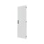 Compartment area door, F, closed, IP55, HxW=2000x600mm, grey thumbnail 3