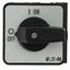 On-Off switch, P1, 40 A, rear mounting, 3 pole, 1 N/O, 1 N/C, with black thumb grip and front plate thumbnail 11