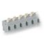 PCB terminal block push-button 2.5 mm² light gray thumbnail 1