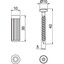 SRD 3 Sound reducing dowel with screws thumbnail 2