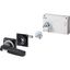 Door coupling rotary handle, black, lockable, size 4, NA type thumbnail 6
