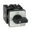 On-Off switch, T0, 20 A, flush mounting, 4 contact unit(s), 8-pole, with black thumb grip and front plate thumbnail 32
