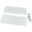 Snap-on cover, closed, BS, HxW=150x600mm, grey thumbnail 6