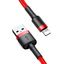 Cable USB A plug - IP Lightning plug 2.0m Cafule red+red BASEUS thumbnail 4
