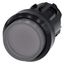 Illuminated pushbutton, 22 mm, round, plastic, clear, pushbutton, raised momentary 3SU1001-0BB70-0AA0-Z Y10 thumbnail 1