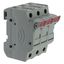 Fuse-holder, LV, 30 A, AC 600 V, 10 x 38 mm, 3P+N, UL, IEC, DIN rail mount thumbnail 59