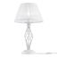 Elegant Grace Table Lamps White with Gold thumbnail 1