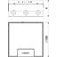 UDHOME4 2M V Floor box, complete triple VDE socket thumbnail 2