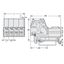 831-3203/007-000 1-conductor male connector; Push-in CAGE CLAMP®; 10 mm² thumbnail 4