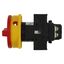 Main switch, P1, 40 A, flush mounting, 3 pole + N, Emergency switching off function, With red rotary handle and yellow locking ring, Lockable in the 0 thumbnail 26