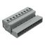 1-conductor male connector CAGE CLAMP® 2.5 mm² gray thumbnail 1