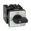 On-Off switch, T0, 20 A, flush mounting, 4 contact unit(s), 8-pole, with black thumb grip and front plate thumbnail 31