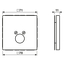 Centre plate for socket ME2962-1AT thumbnail 2