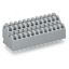 Double-deck PCB terminal block push-button 1.5 mm² agate gray thumbnail 1