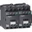 TeSys Deca reversing contactor - 3P - = 440 V - 9 A AC-3 - 48...130 V AC/DC coil thumbnail 1