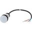 Indicator light, Flat, Cable (black) with non-terminated end, 4 pole, 1 m, Lens white, LED white, 24 V AC/DC thumbnail 5