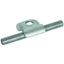 Clamping frame Rd 6-10mm St/tZn with borehole D 9mm thumbnail 1