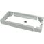 Plinth for cable connection baseframe, HxW=100x300mm, D=800mm, grey thumbnail 6