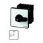 On-Off switch, P3, 63 A, rear mounting, 3 pole, 1 N/O, 1 N/C, with black thumb grip and front plate thumbnail 4