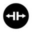 Button plate, mushroom black, symbol solve thumbnail 1