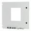 Front door for IZMX16, fixed, HxW=550x600mm, IP55, grey thumbnail 3