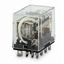 Relay, plug-in, 14-pin, 4PDT, 10 A, 230 VAC thumbnail 1