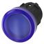 Indicator light, 22 mm, round, plastic, blue, lens, smooth, with laser 3SU1001-6AA50-0AA0-Z Y11 thumbnail 1