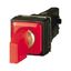 Key-operated actuator, 2 positions, red, maintained thumbnail 4