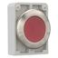 Illuminated pushbutton actuator, RMQ-Titan, flat, maintained, red, blank, Front ring stainless steel thumbnail 8