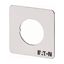 Front plate, For use with T5B, T5, P3, 84 x 84 (for frame 88 x 88) mm, Blank, can be engraved thumbnail 4