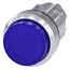 Illuminated pushbutton, 22 mm, round, metal, shiny, blue, pushbutton, raised, momentary contact  3SU1051-0BB50-0AA0-Z Y10 thumbnail 2